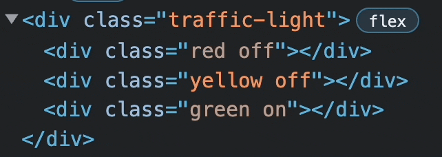 Traffic Light DOM GIF